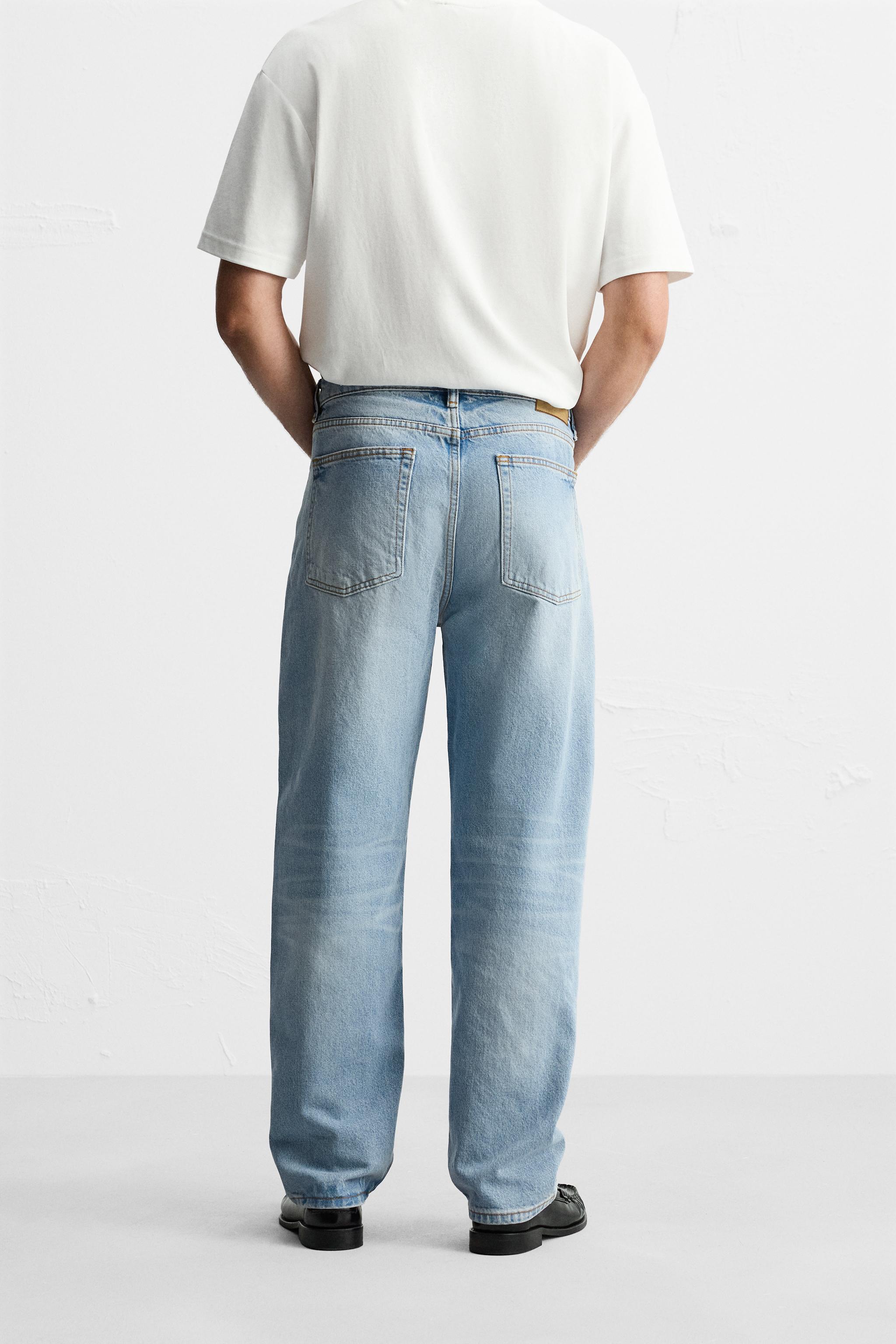 STRAIGHT-LEG JEANS