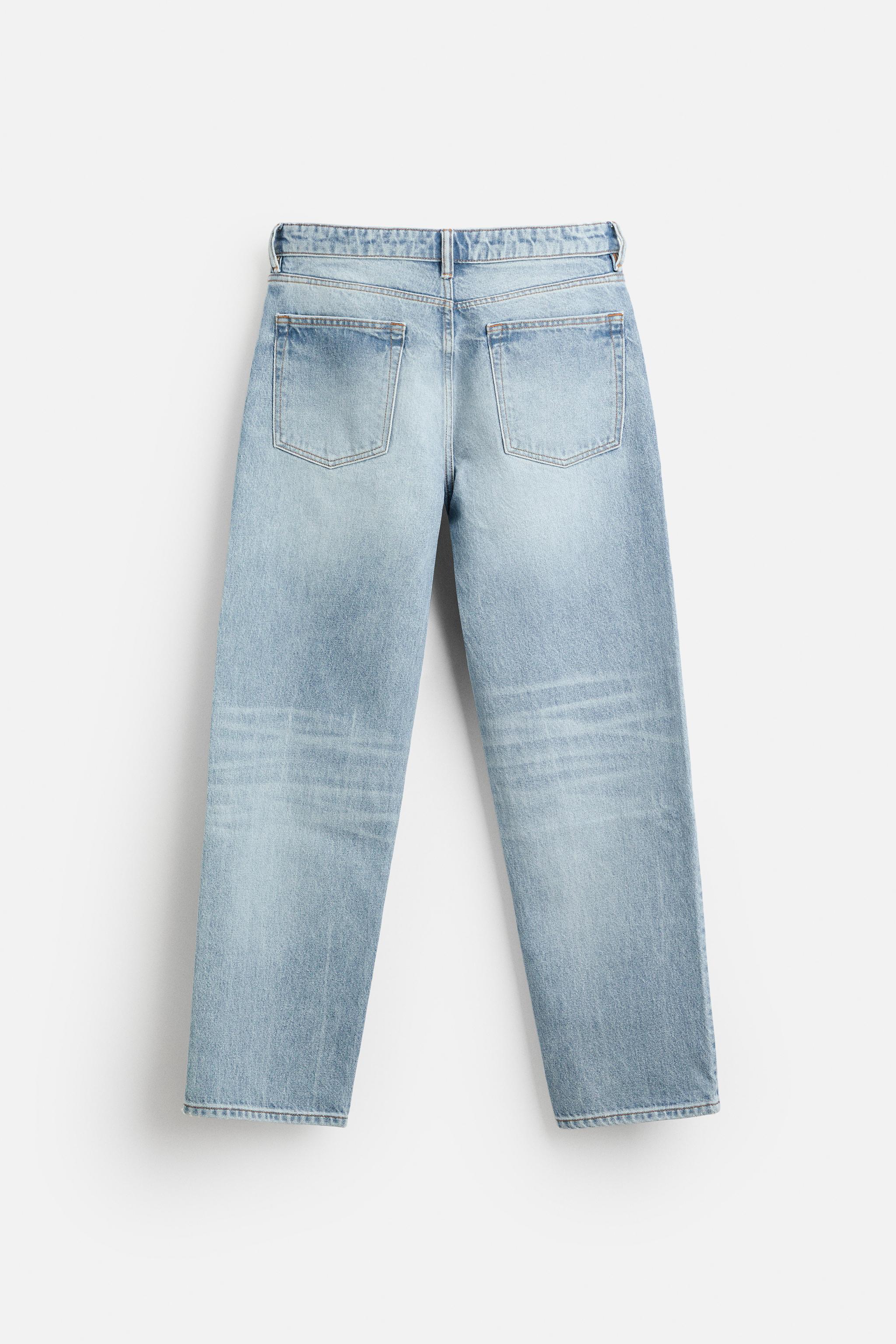 STRAIGHT-LEG JEANS