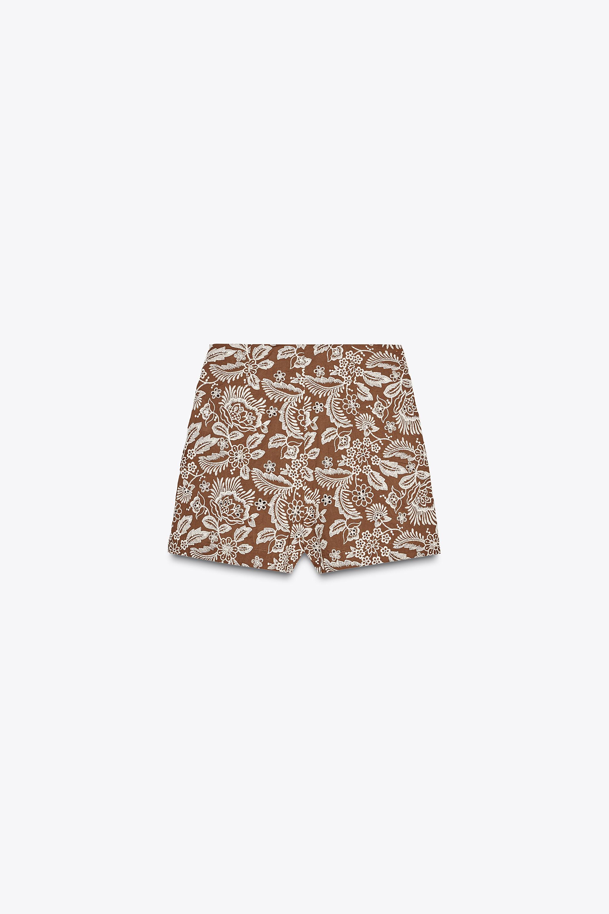 KNOTTED CUTWORK SKORT
