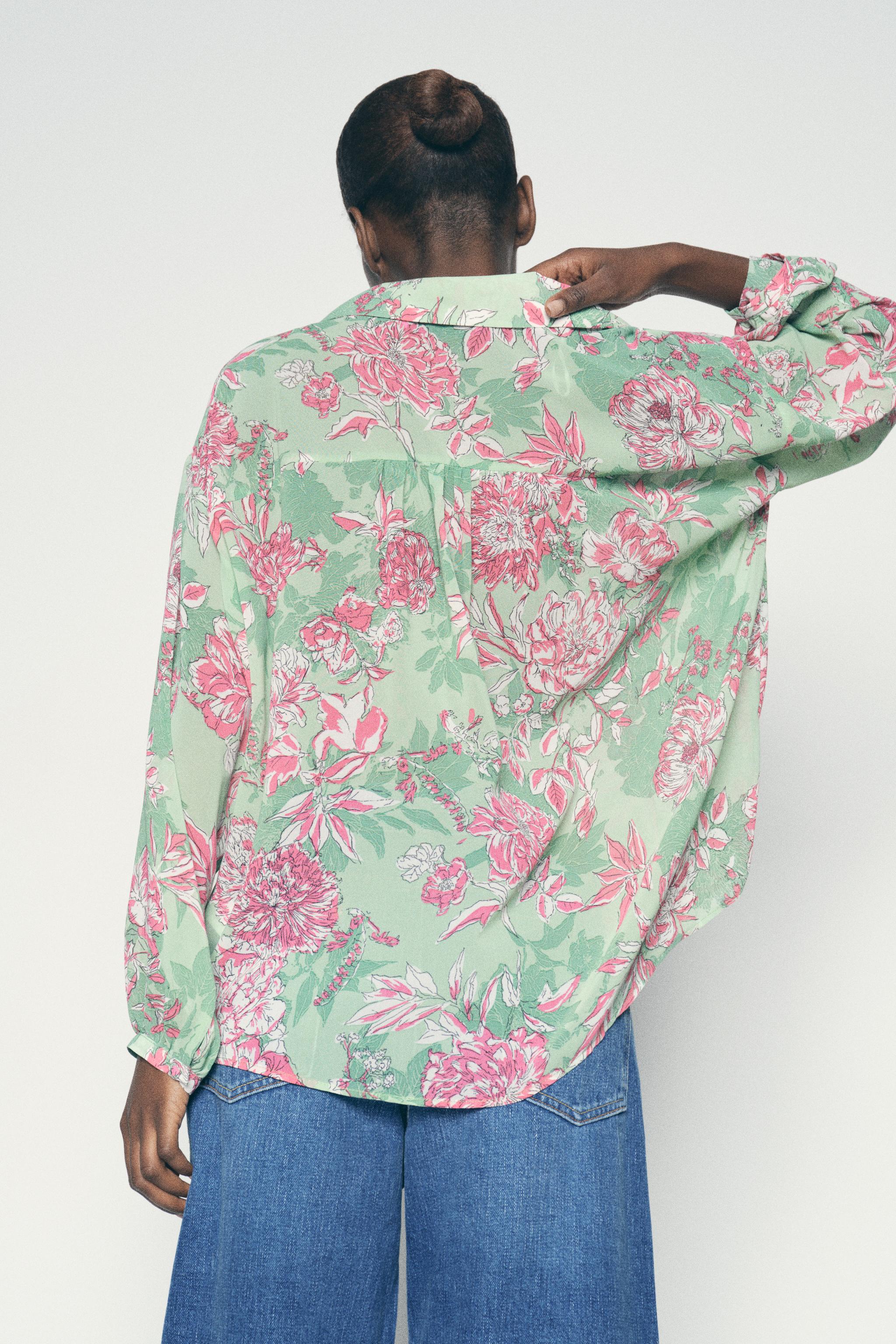 FLORAL PRINT SHIRT