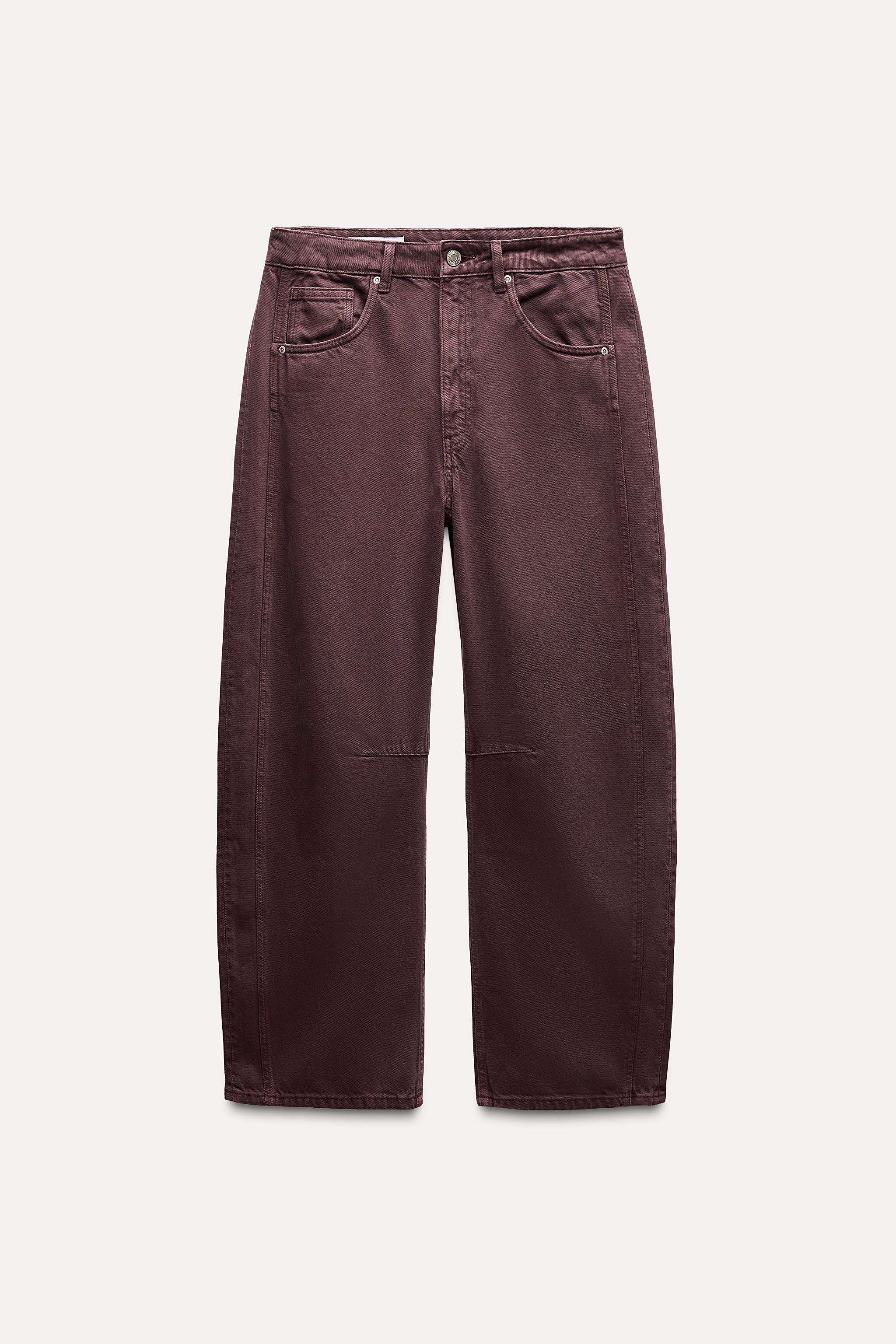 RELAXED BALLOON MID-WAIST TRF JEANS