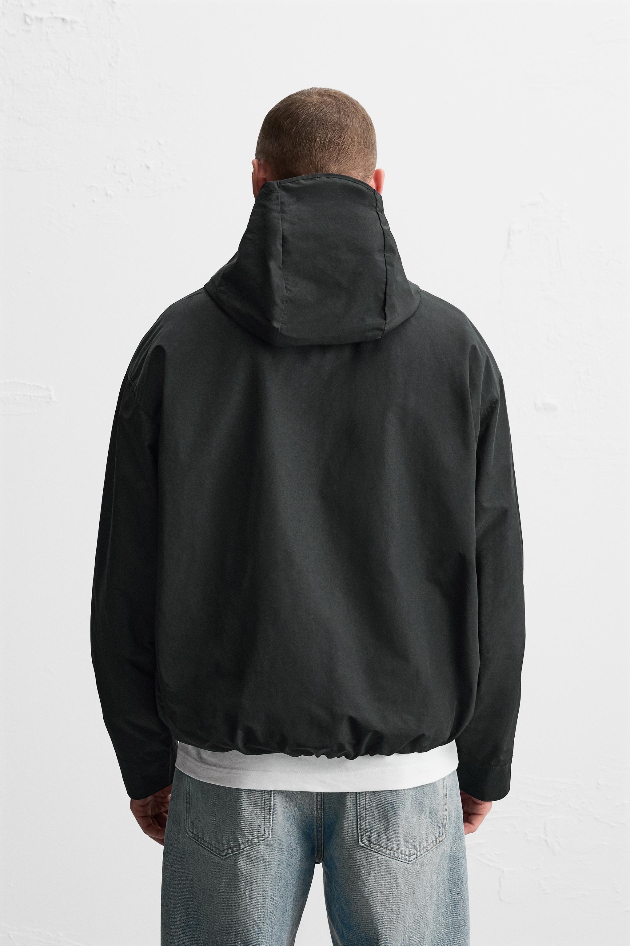 WATER-REPELLENT HOODED JACKET