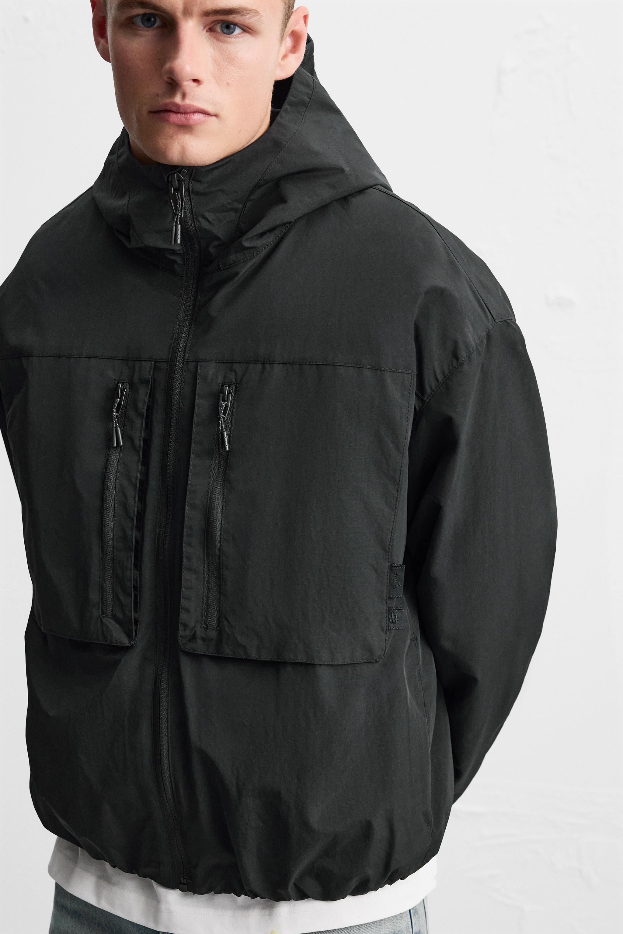 WATER-REPELLENT HOODED JACKET