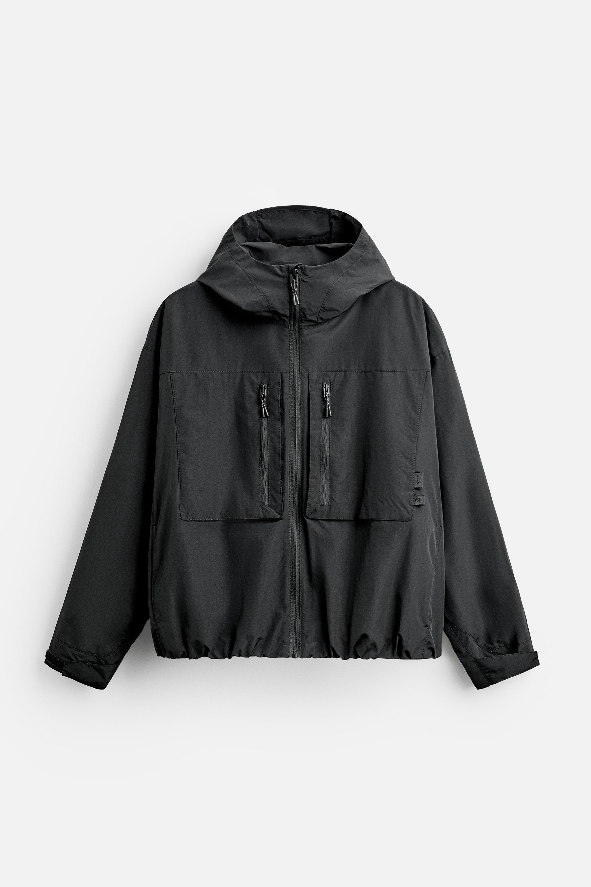 WATER-REPELLENT HOODED JACKET