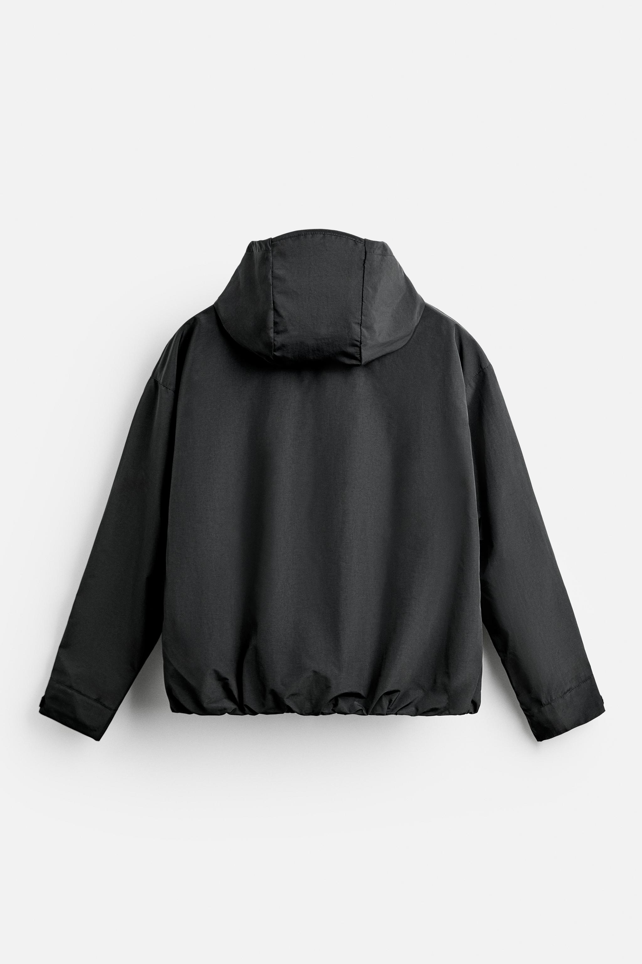 WATER-REPELLENT HOODED JACKET