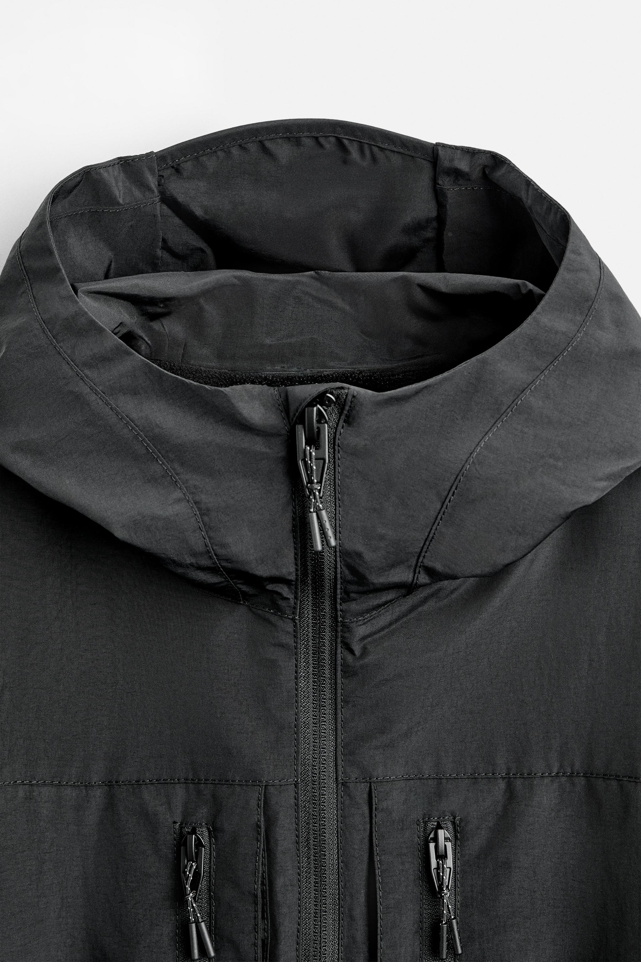 WATER-REPELLENT HOODED JACKET