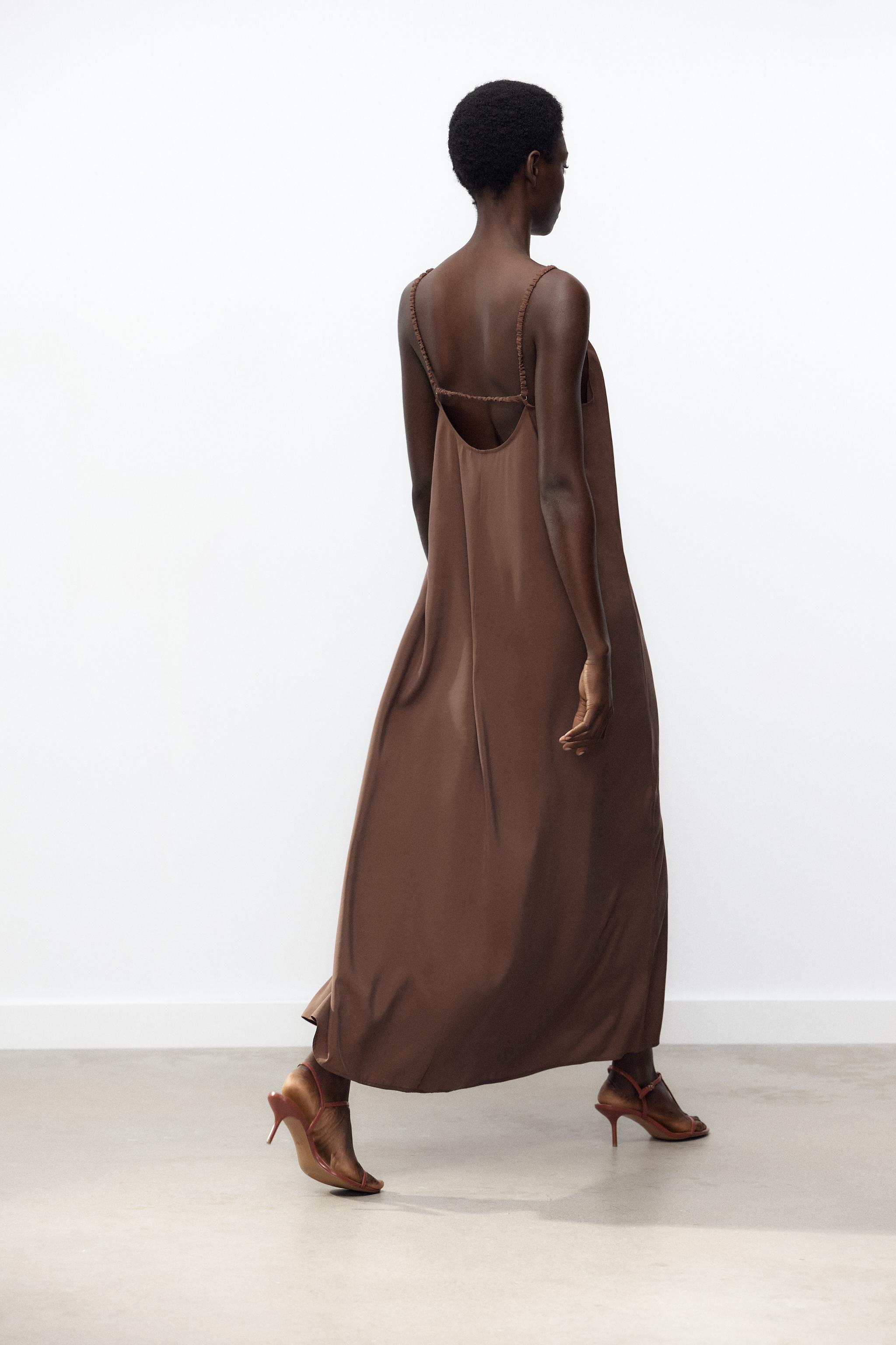 LONG STRAPPY DRESS