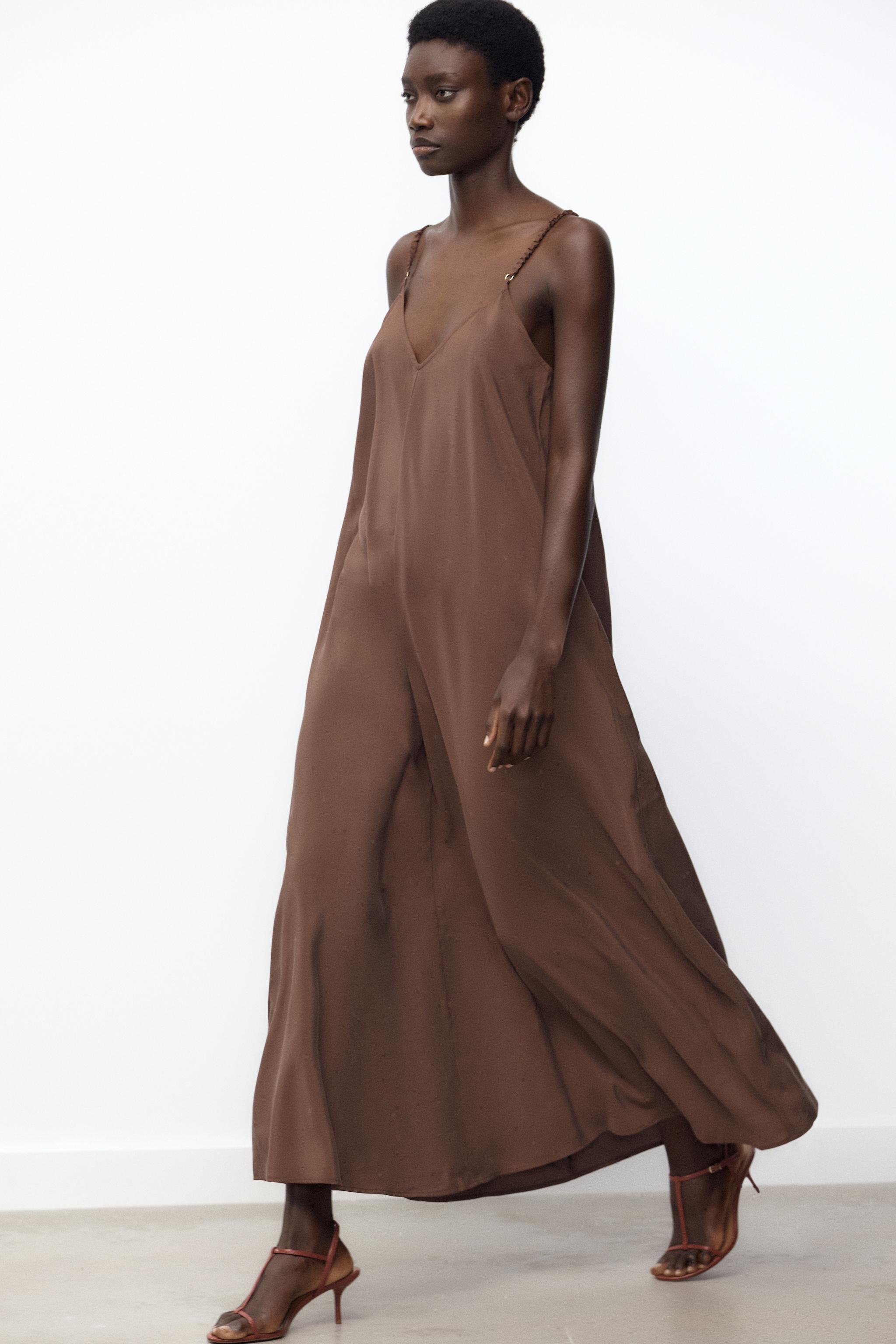 LONG STRAPPY DRESS