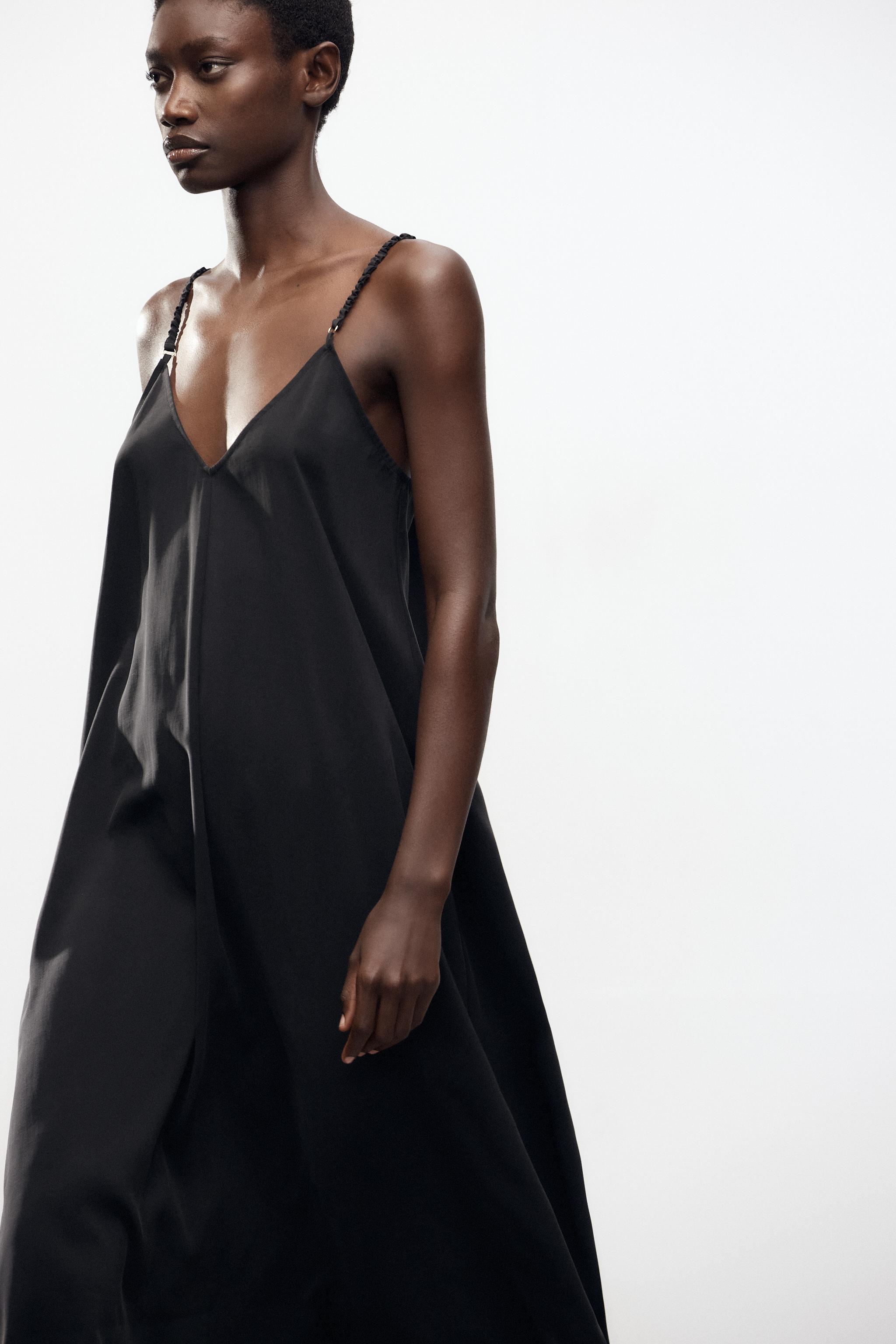 LONG STRAPPY DRESS