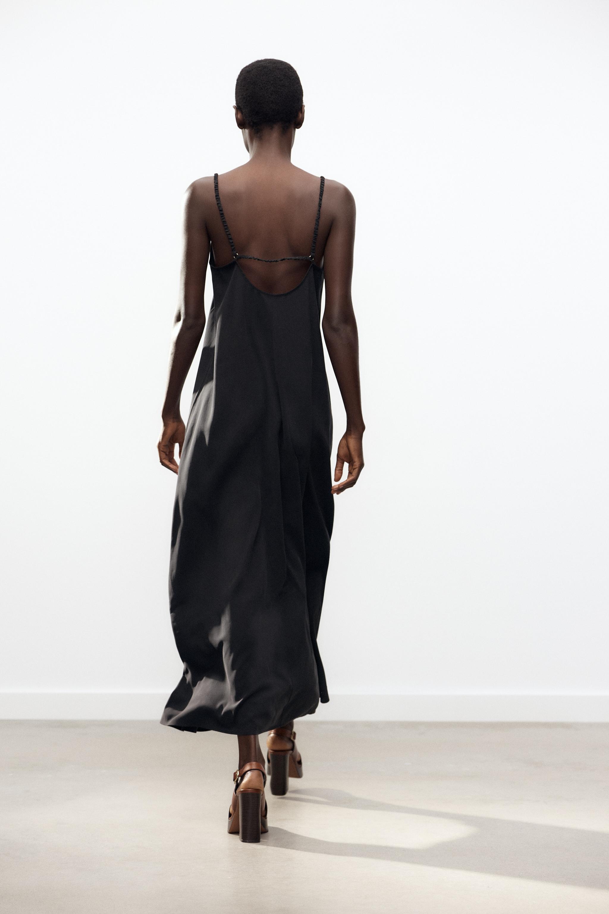 LONG STRAPPY DRESS
