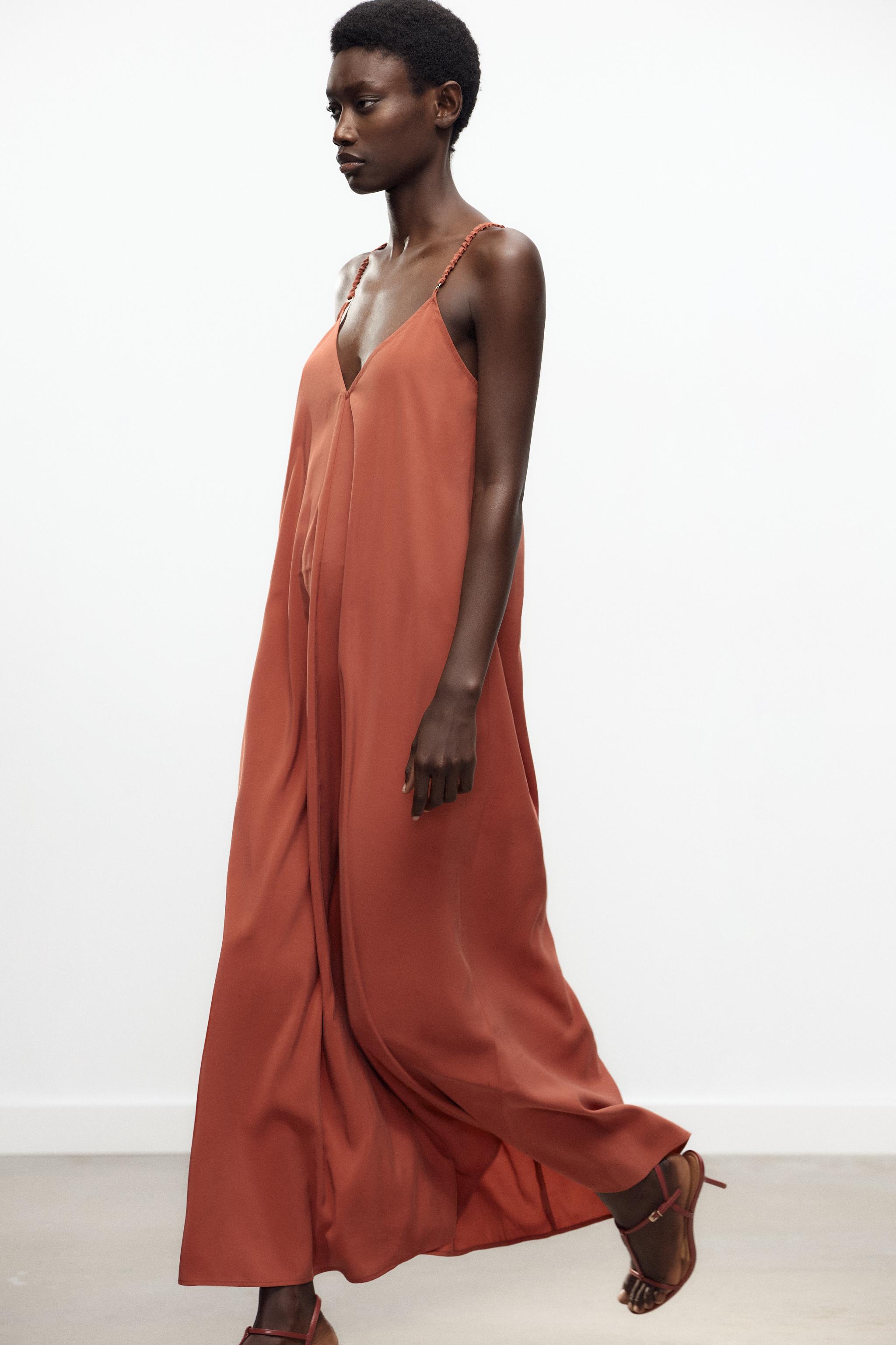 LONG STRAPPY DRESS