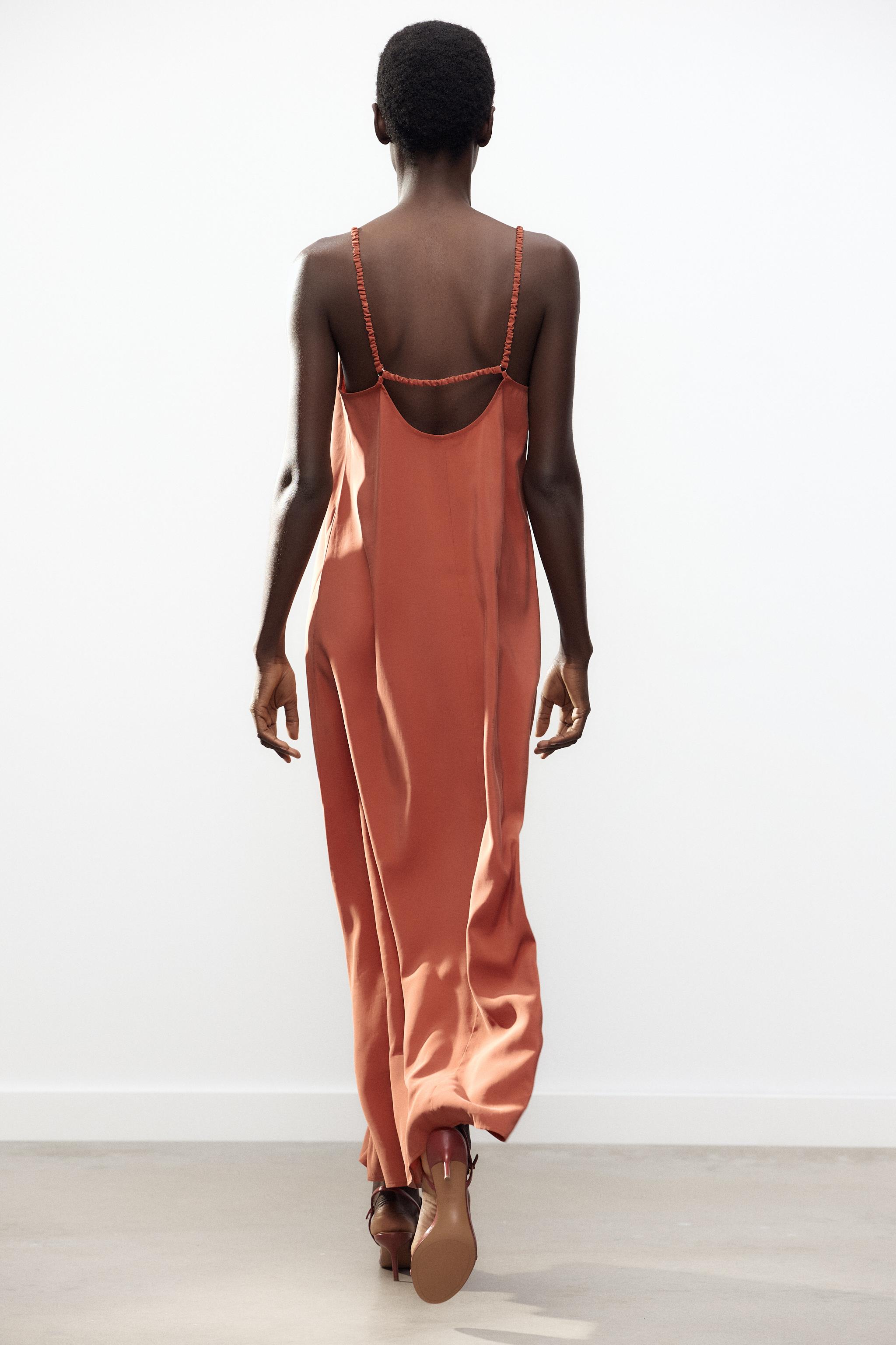 LONG STRAPPY DRESS