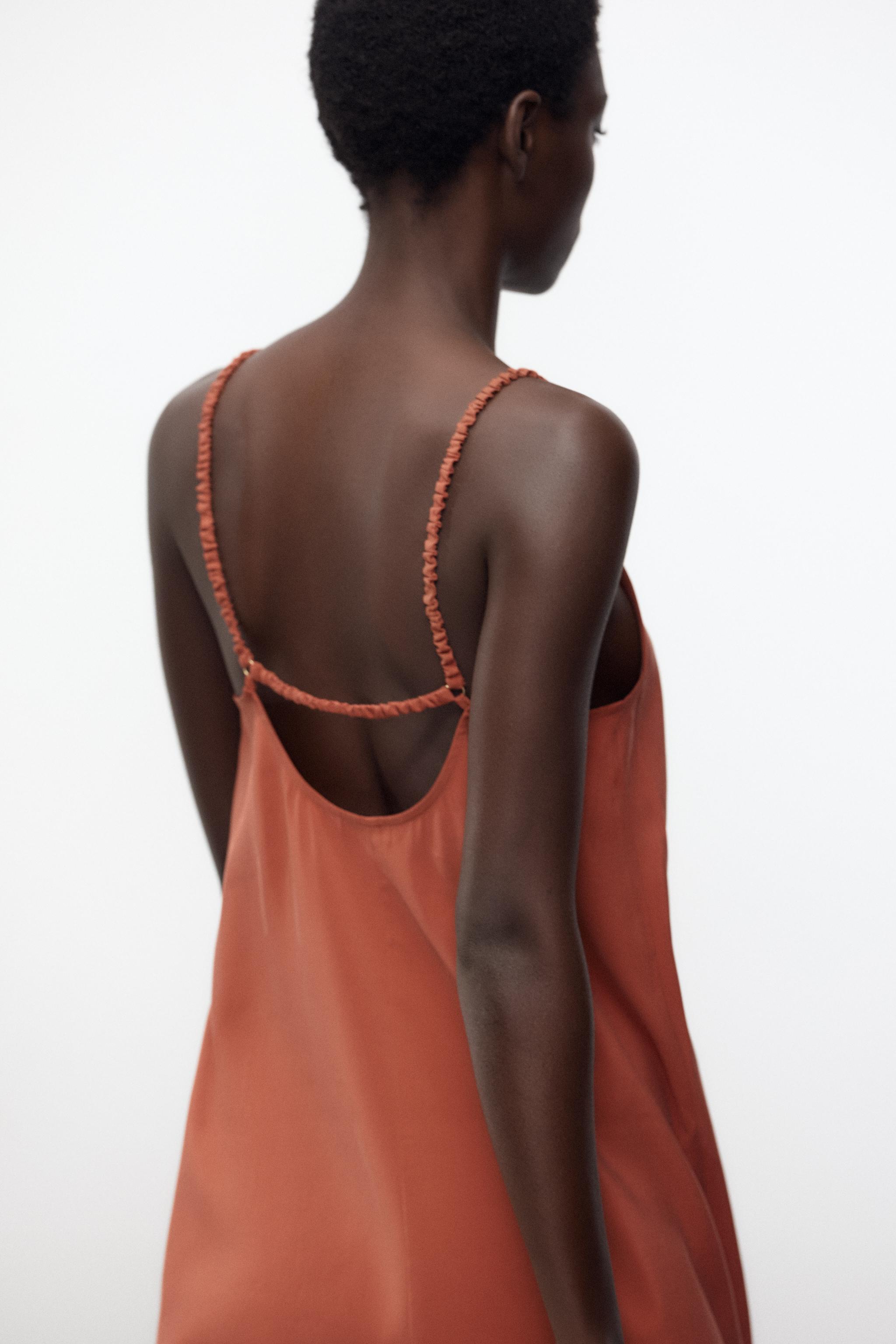 LONG STRAPPY DRESS