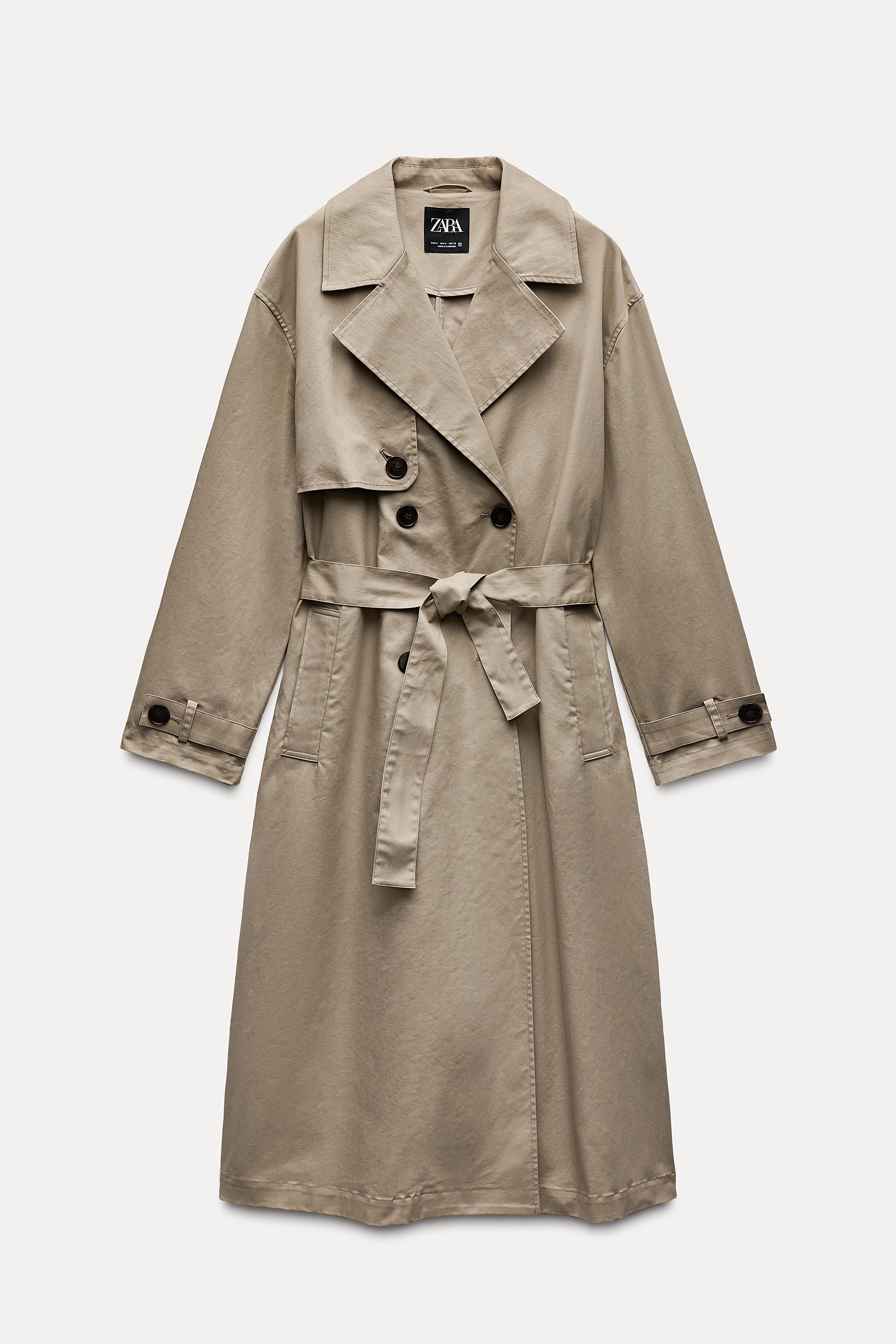 LONG TRENCH COAT WITH BELT