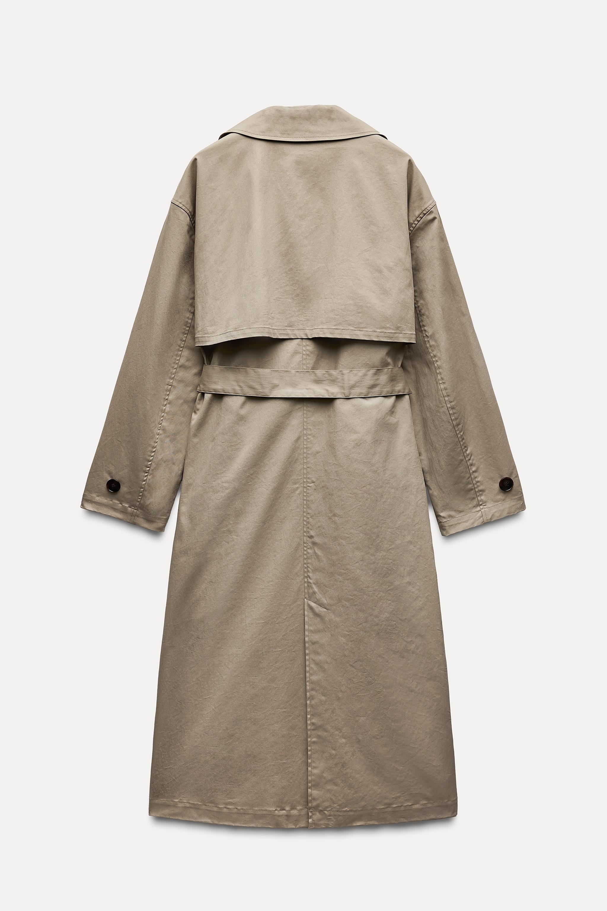 LONG TRENCH COAT WITH BELT