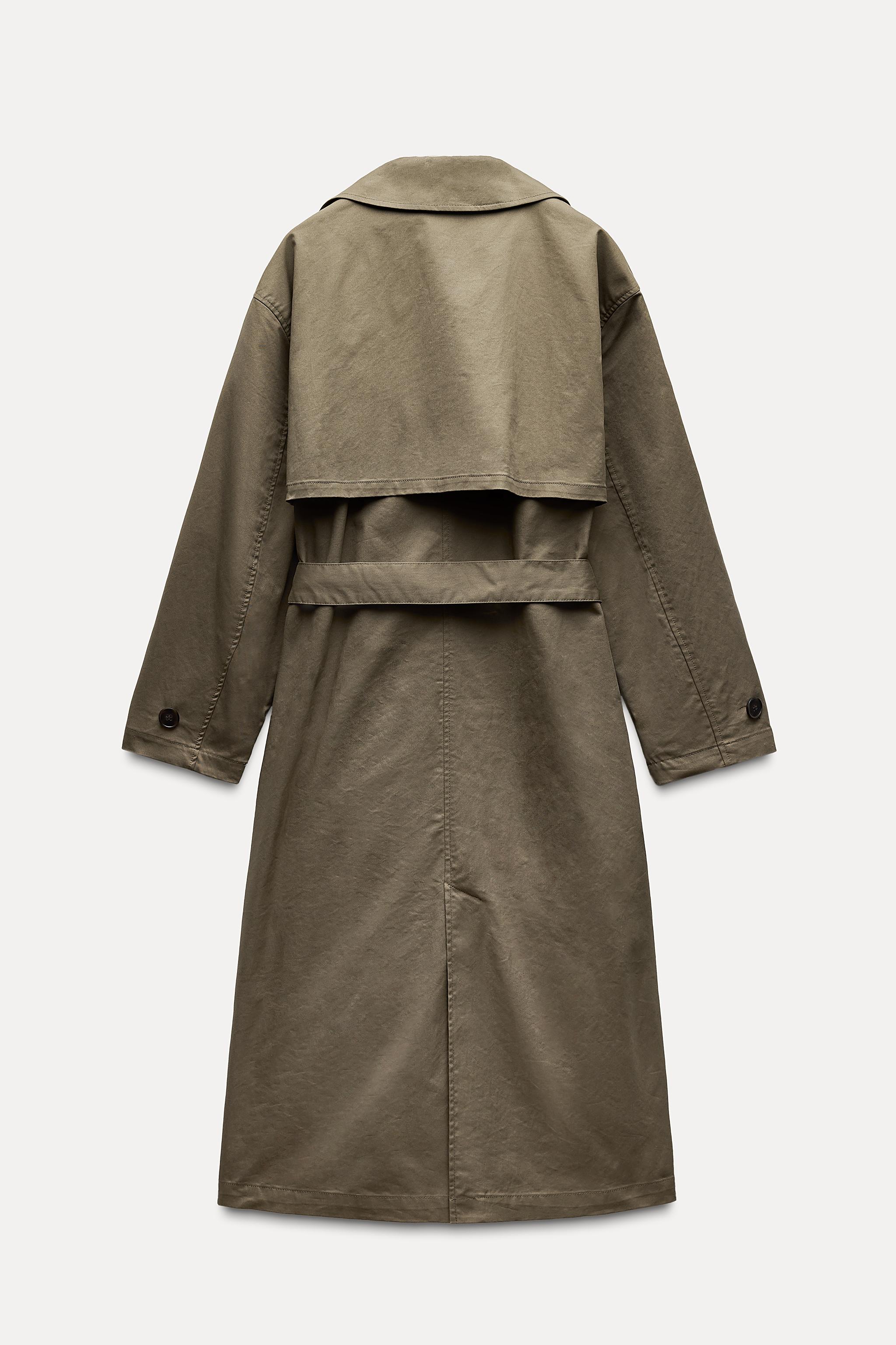 LONG TRENCH COAT WITH BELT