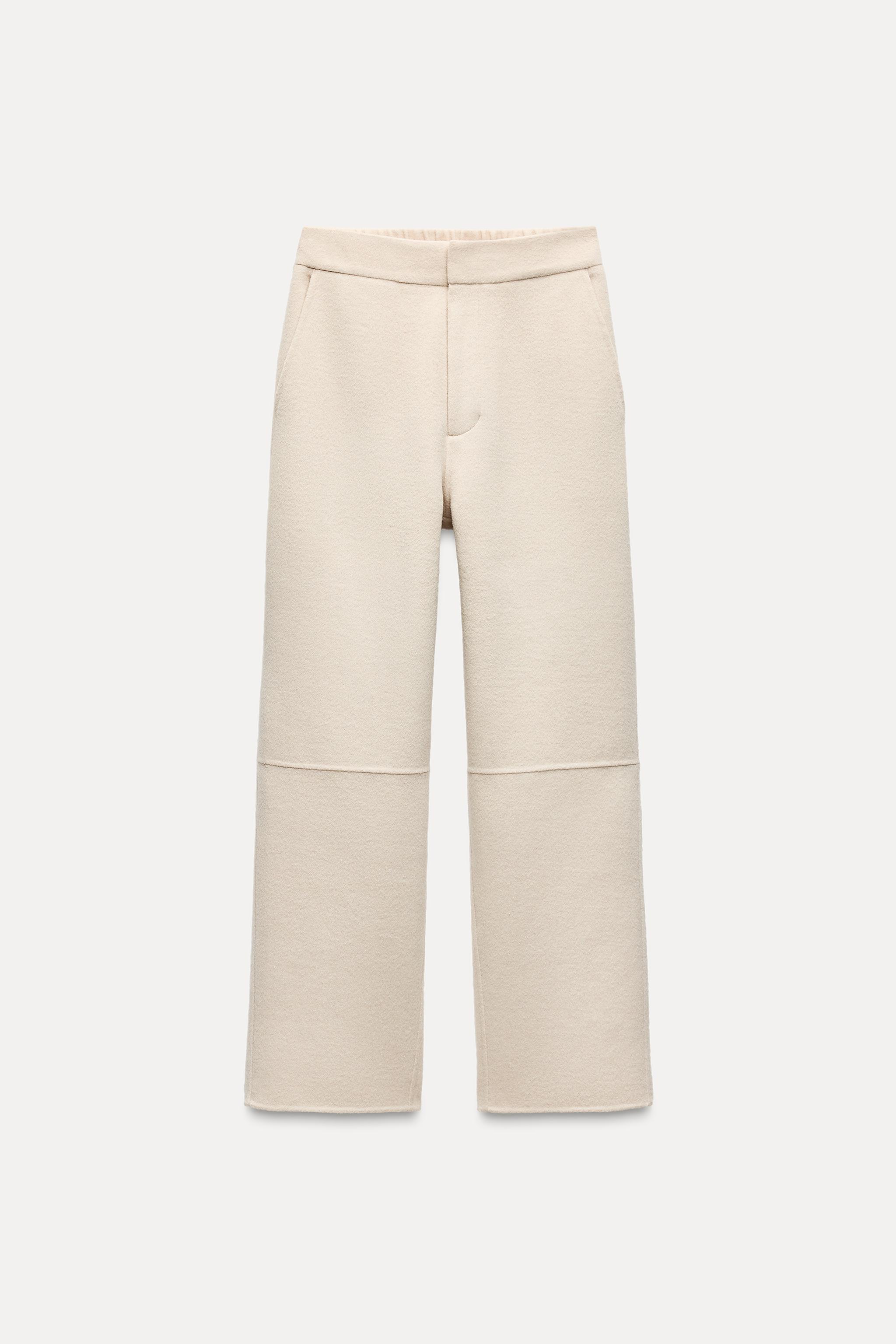 ZW COLLECTION WOOL BLEND TROUSERS