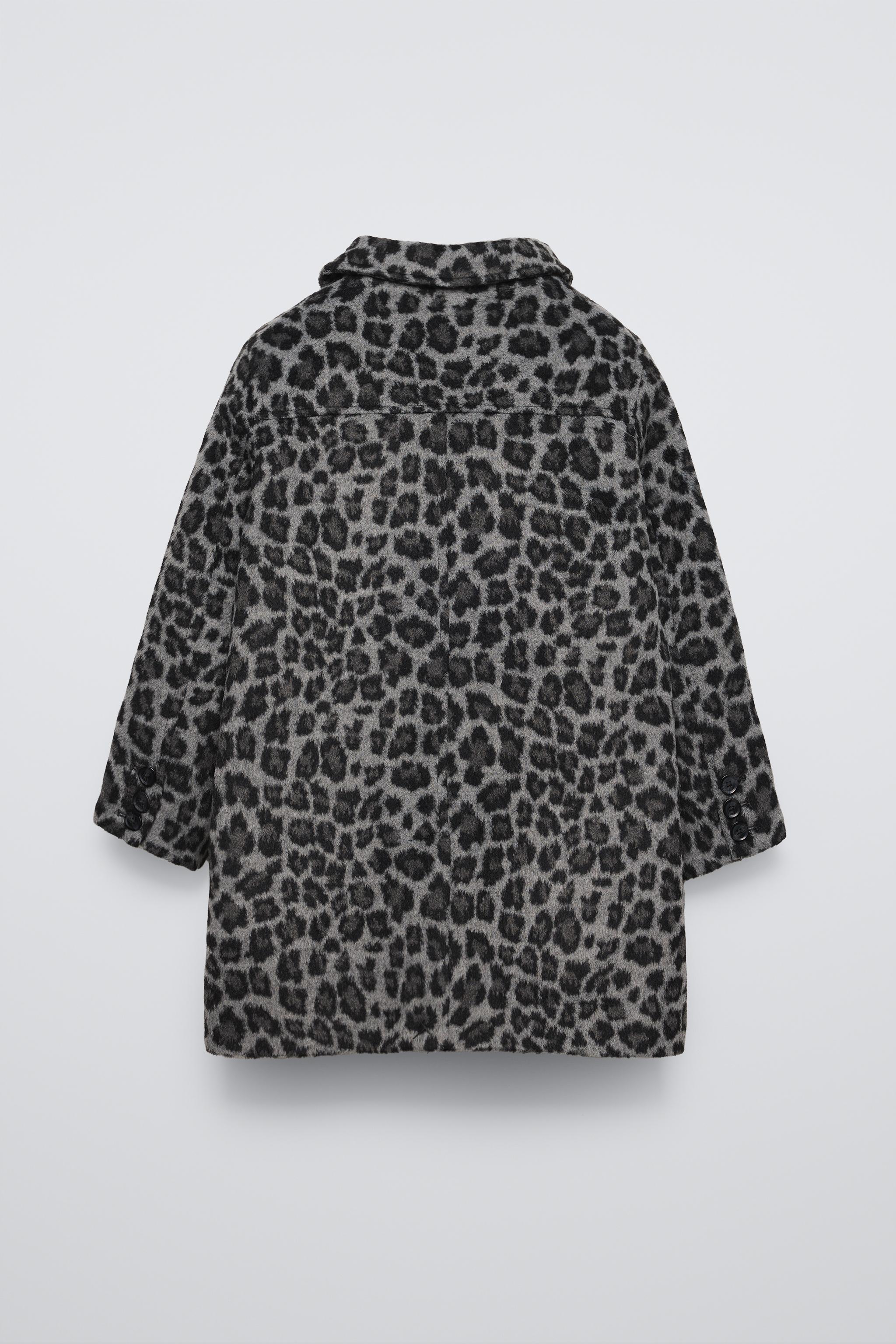 LONG ANIMAL PRINT COAT