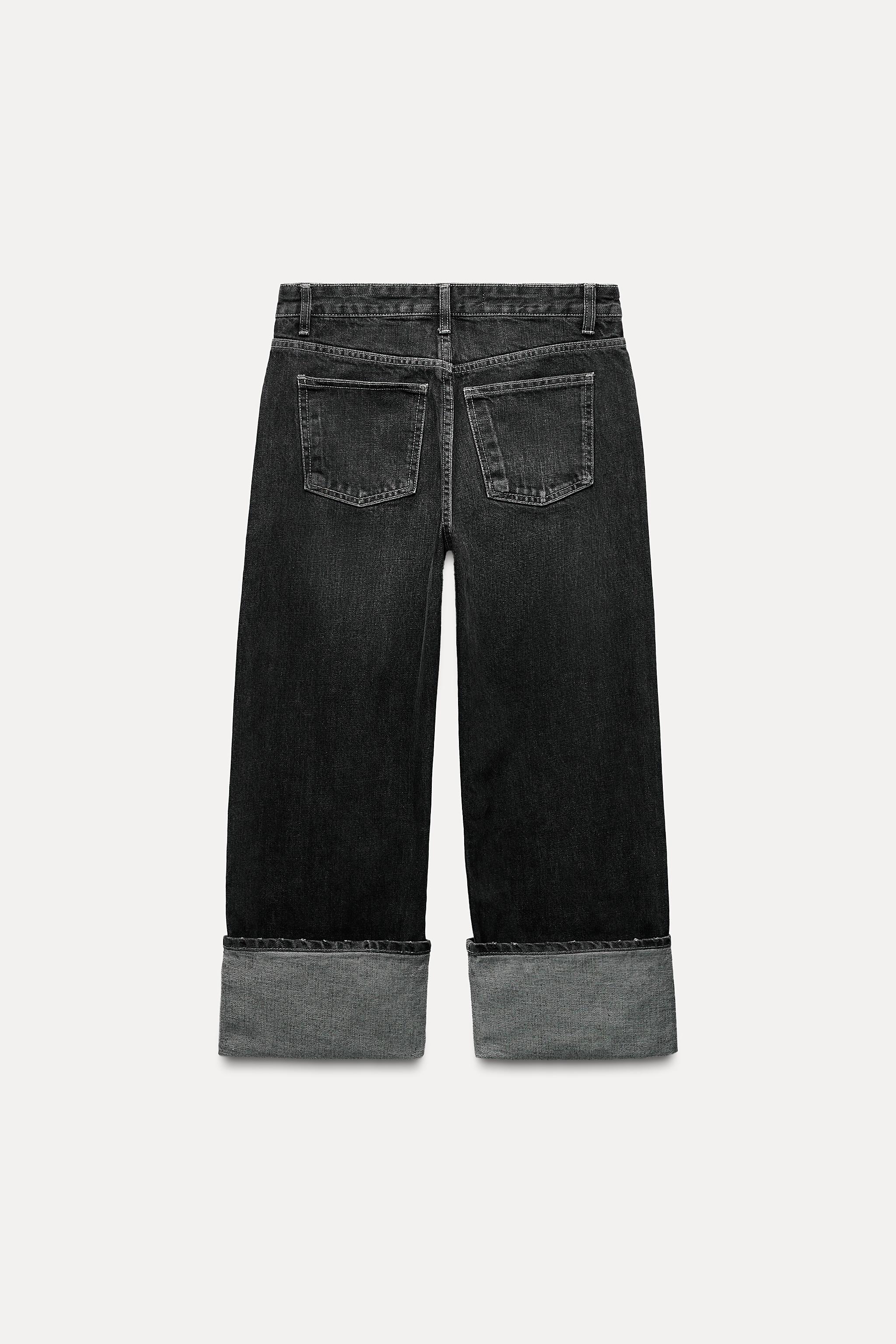 TRF STRAIGHT-LEG MID-RISE JEANS