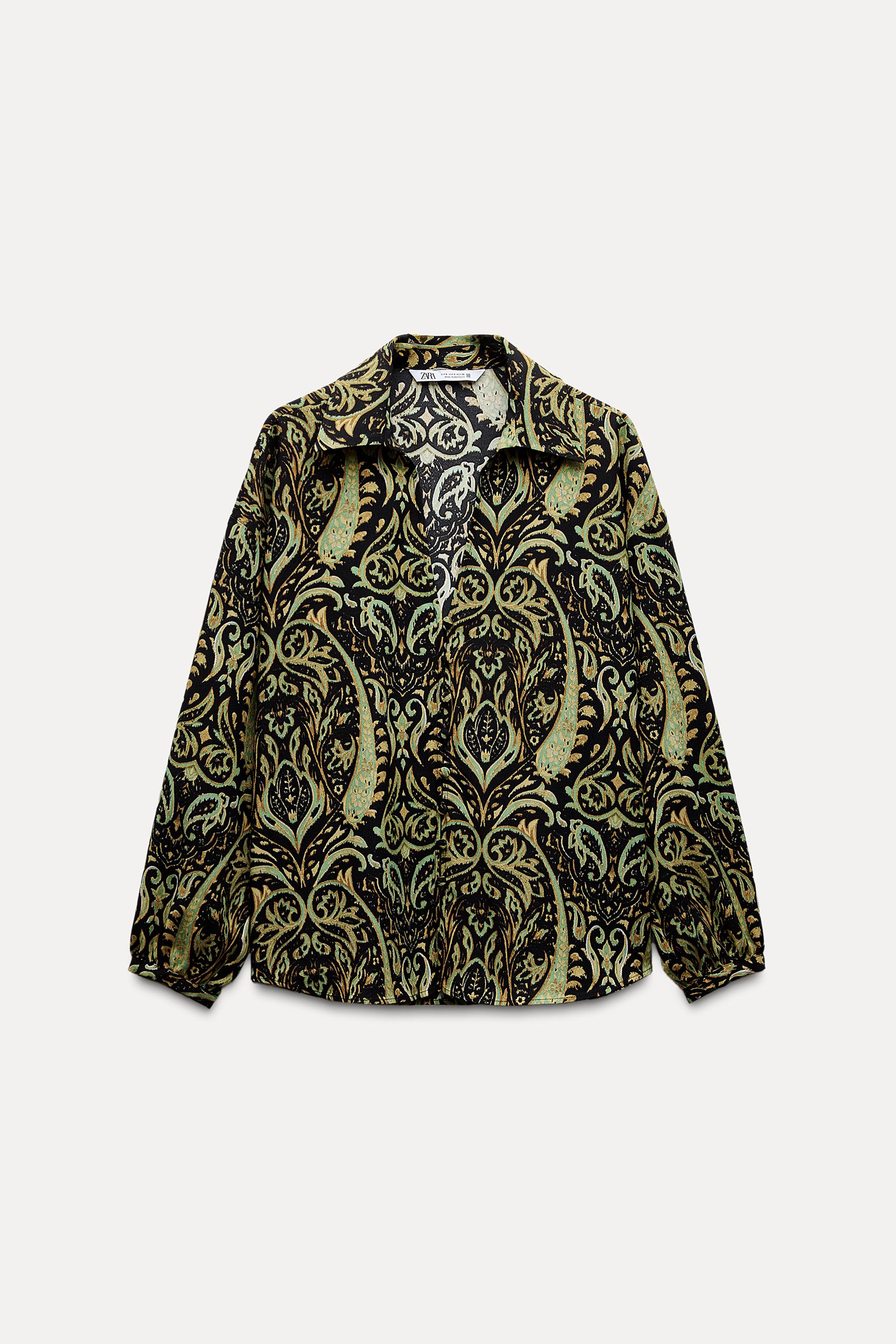 FLOWING PRINTED SHIRT