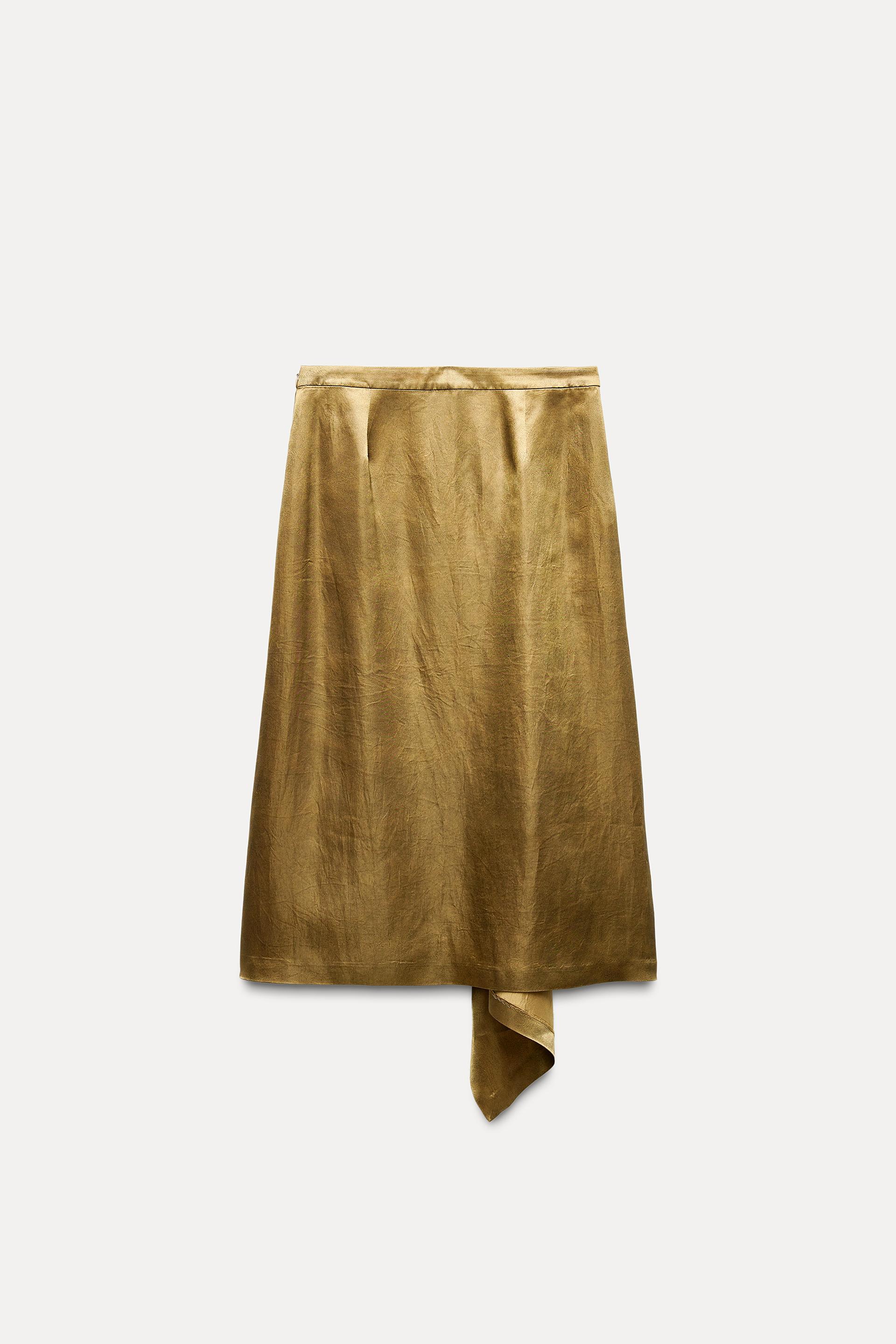 ZW COLLECTION ASYMMETRIC FLOWING SKIRT