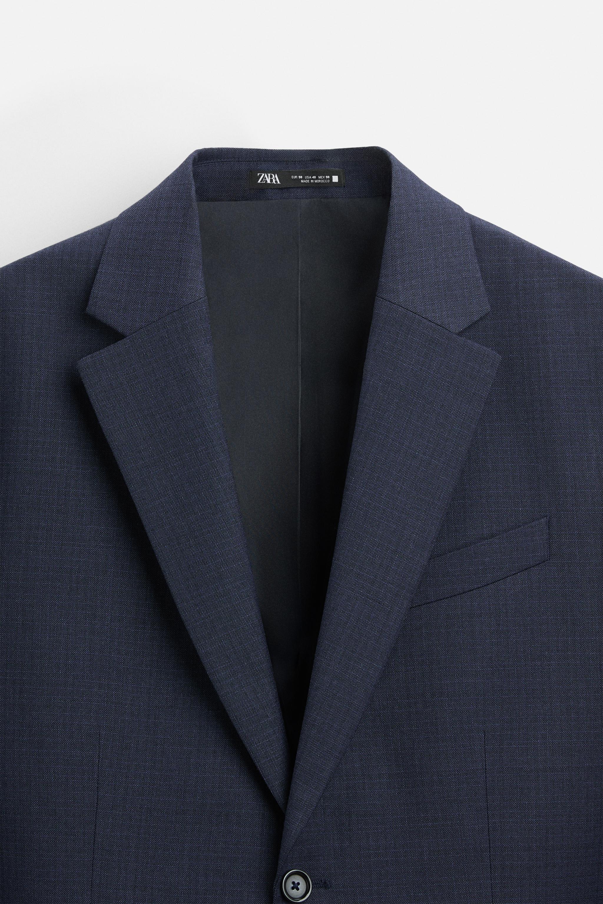 CHECKED SUIT BLAZER