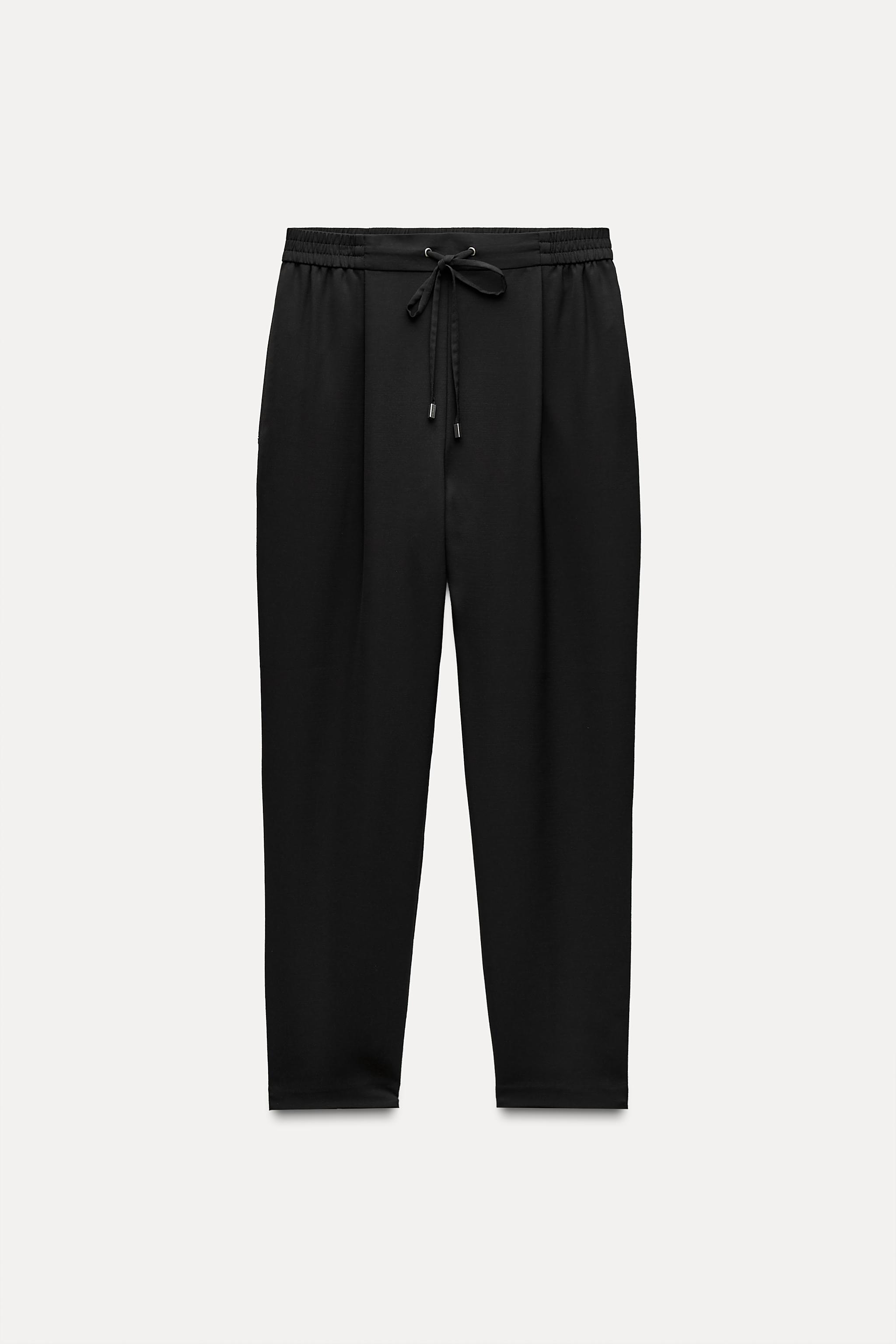 FLOWING CROPPED TROUSERS