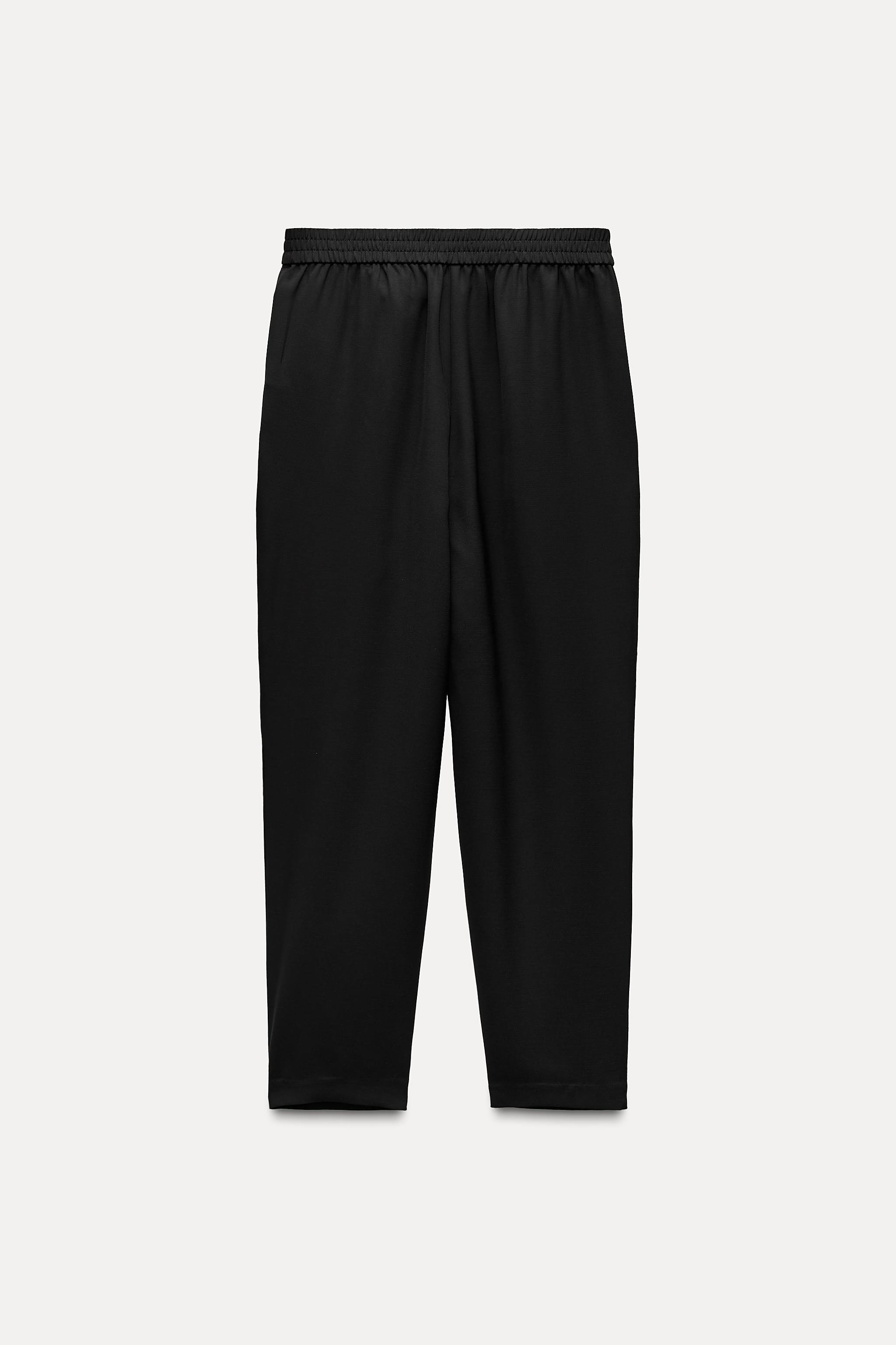 FLOWING CROPPED TROUSERS