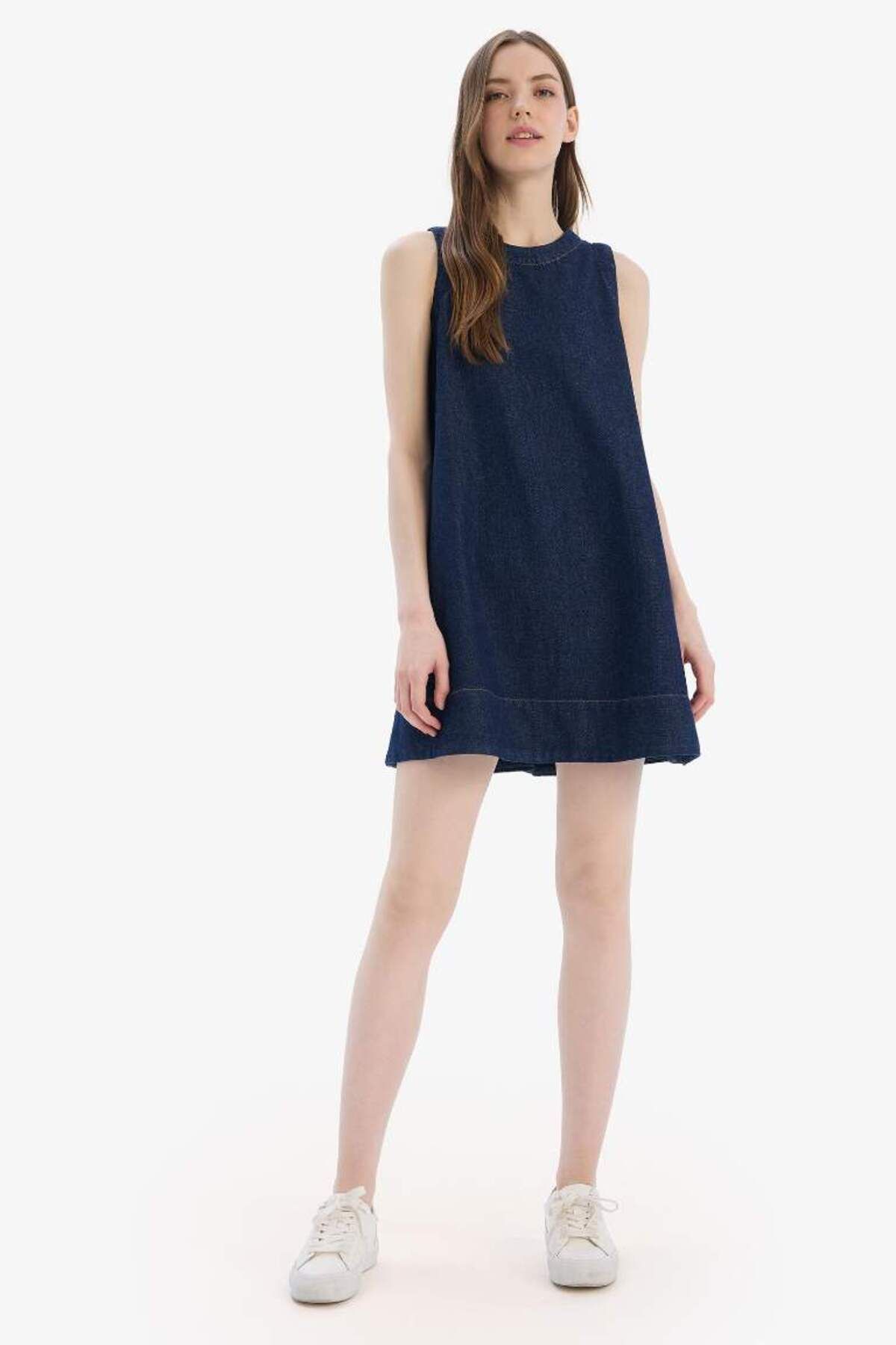 Yeni Sezon Fashion Fit Bisiklet Yaka Kolsuz Yumuşa